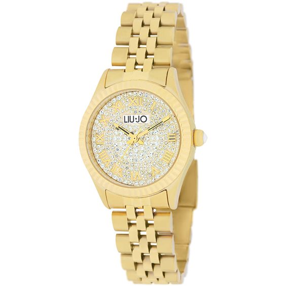 Watch Liu Jo Woman in Steel yellow gold plated TLJ1981 - TLJ1981